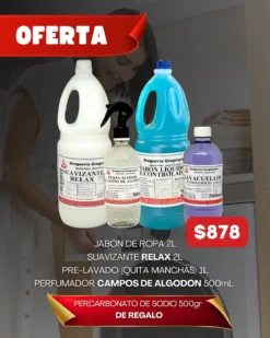 PACK LIMPIEZA TEXTIL