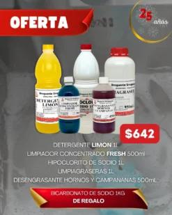 Pack limpieza hogar
