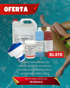PACK PISCINA LIMPIA